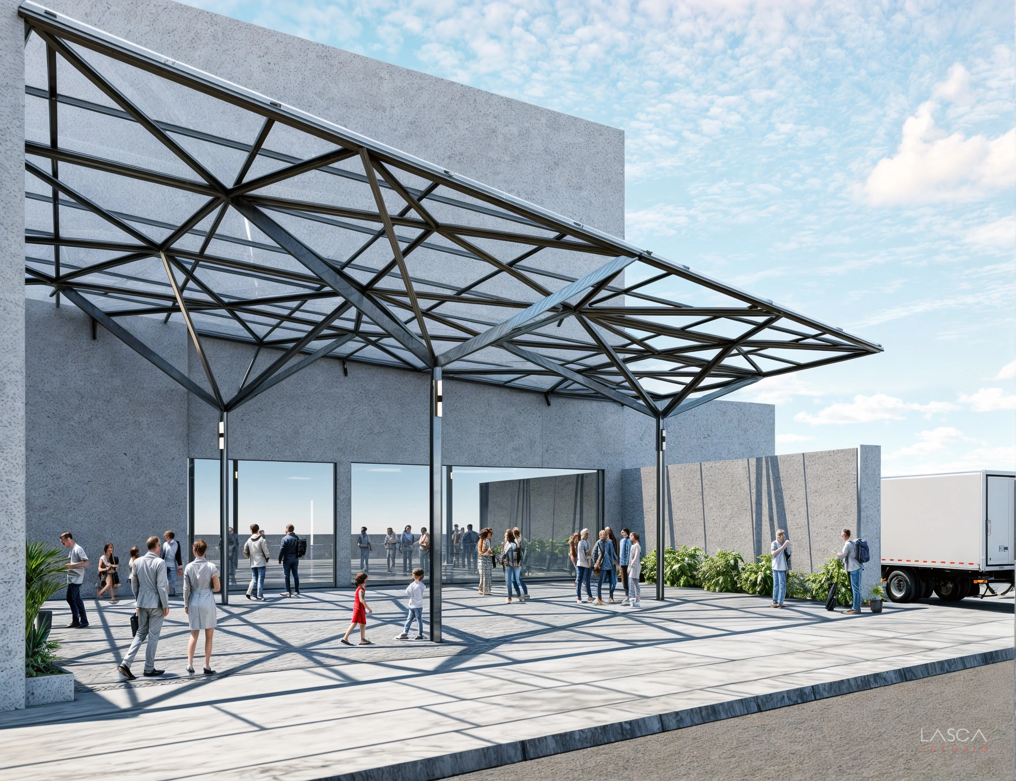 LASCA Estudio — Cubierta Bugambilias: Arquitectura