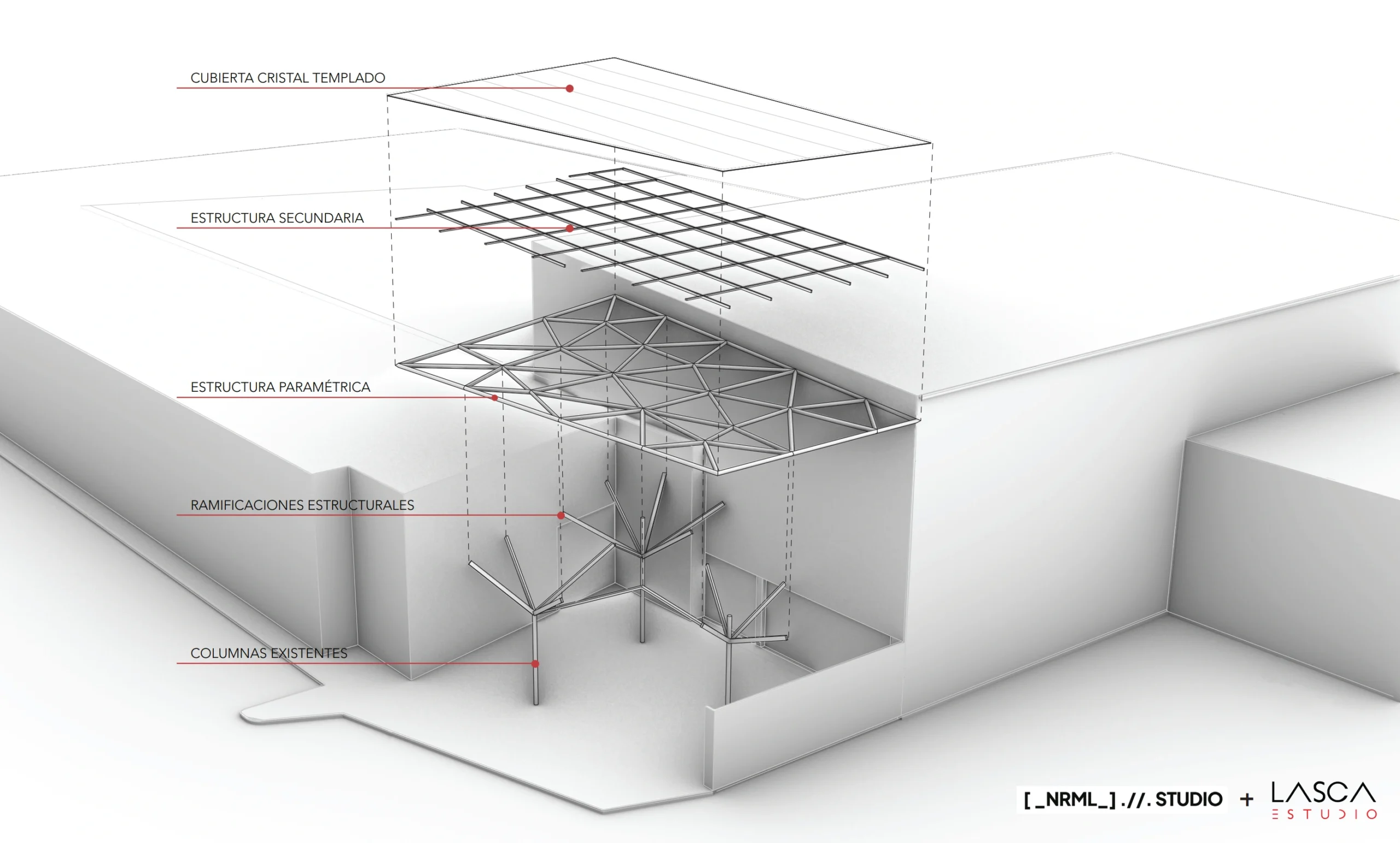 LASCA Estudio — Cubierta Bugambilias: Arquitectura