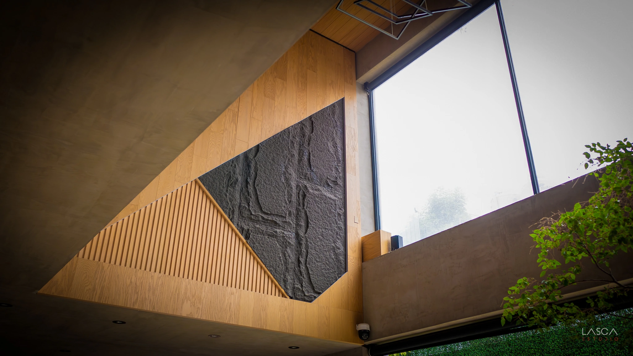 LASCA Estudio — Mural Cruz Verde: Arquitectura