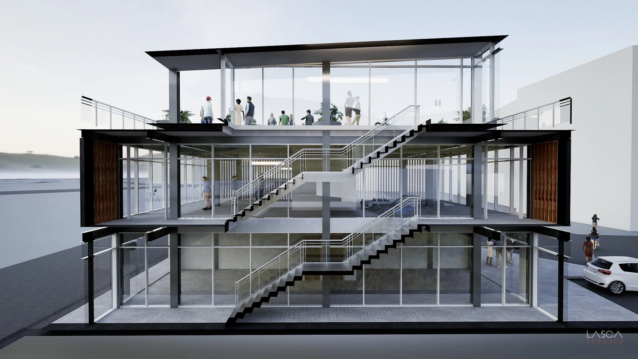 LASCA Estudio — Plaza Bugambilias: Arquitectura